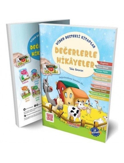 Değerlerle Hikayeler (10 Kitap) - Tuba Bozcan - Yumurcak Yayınları