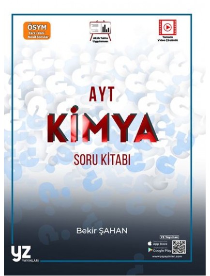 Yz Yayınları Ayt Kimya Soru Bankası