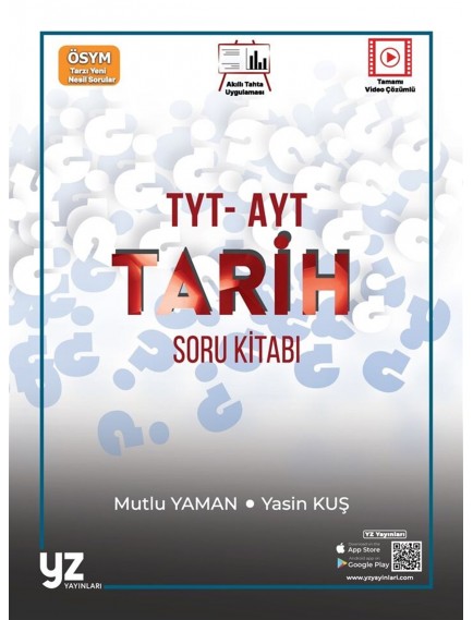 Yz Yayınları Tyt-Ayt Tarih Soru Bankası