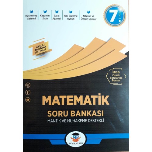 Zeka Küpü Yayınları 7. Sınıf Matematik Soru Bankası (23)