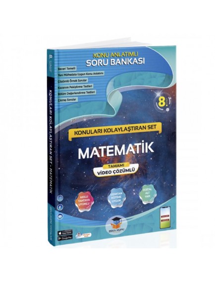 Zeka Küpü Yayınları 8. Sınıf Matematik Konu Anlatım