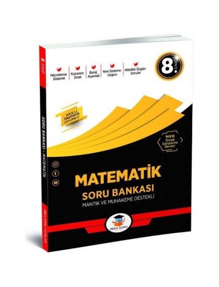 Zeka Küpü Yayınları 8. Sınıf Matematik Soru Bankası (23)