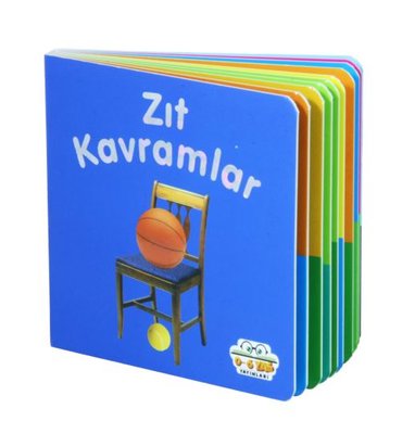 Zıt Kavramlar / Mini Karton Kitaplar - Ahmet Altay - 0 6 Yaş Yayınları