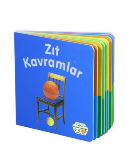 Zıt Kavramlar / Mini Karton Kitaplar - Ahmet Altay - 0 6 Yaş Yayınları